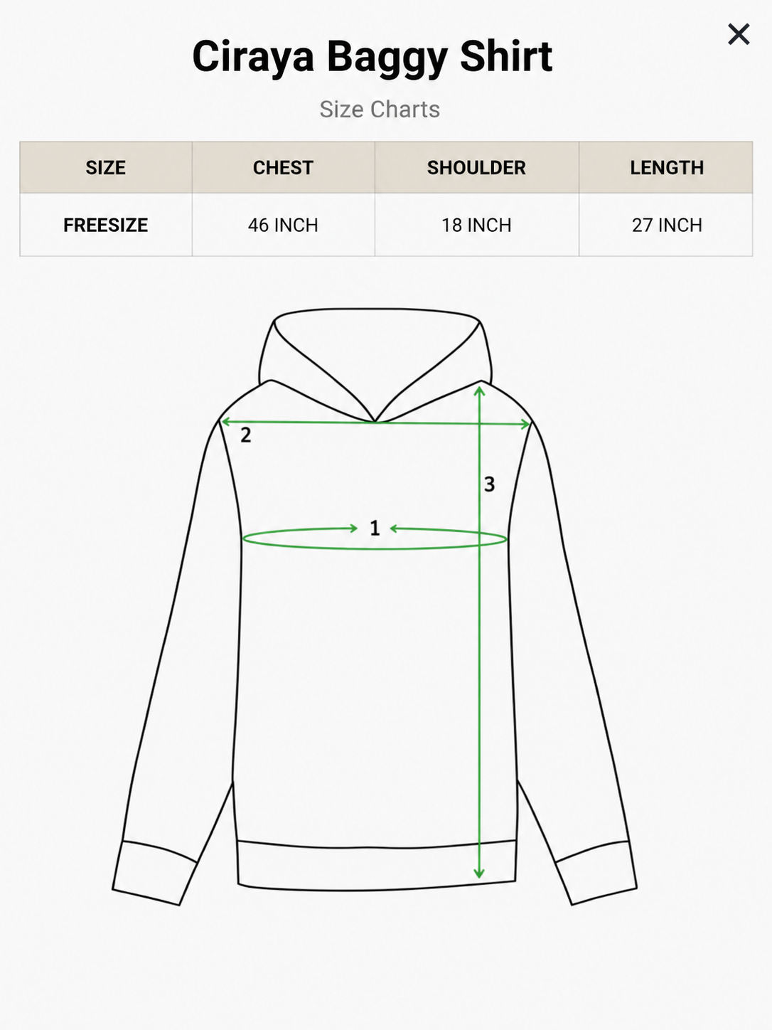 Ciraya Baggy Shirt